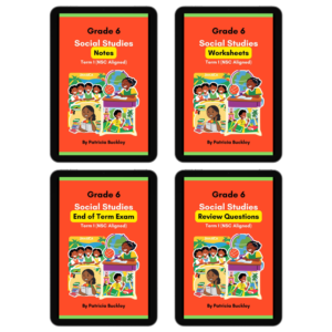 Jamaican grade 6 social studies teacher bundle term 1